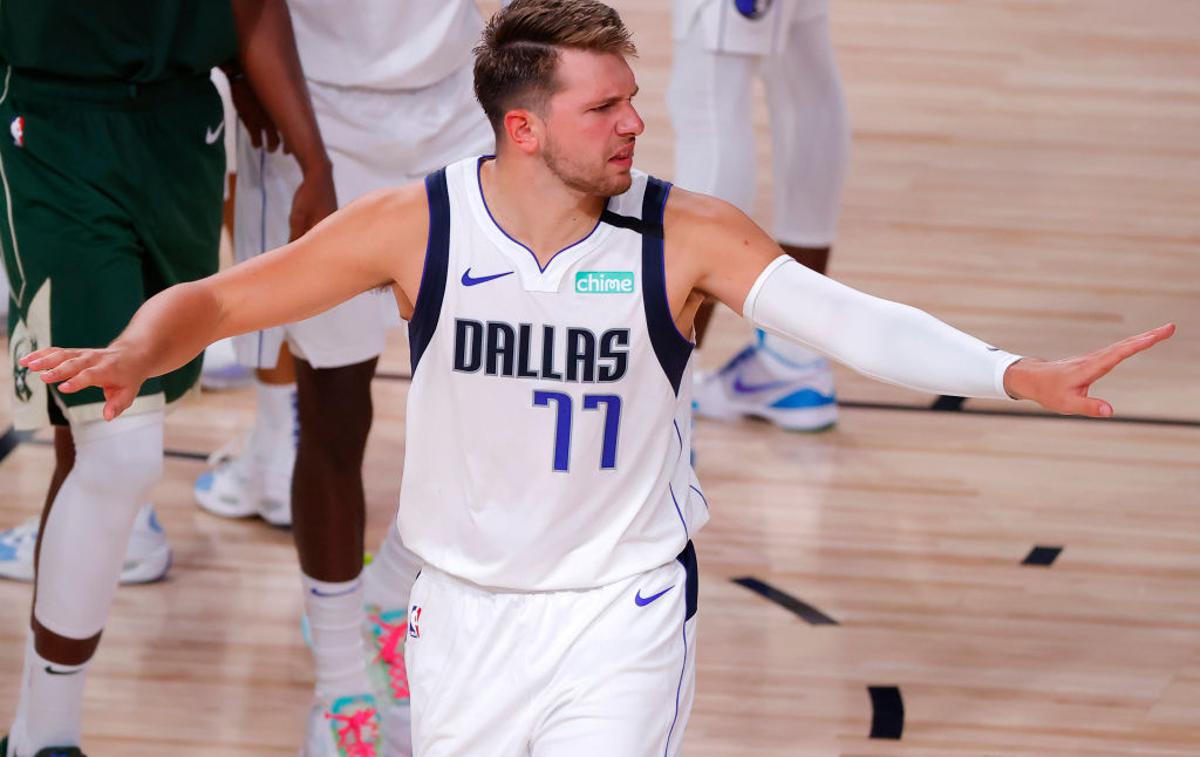 Luka Dončić | Luka Dončić je zrežiral novo izjemno predstavo in postavil nov mejnik v ligi NBA. | Foto Getty Images