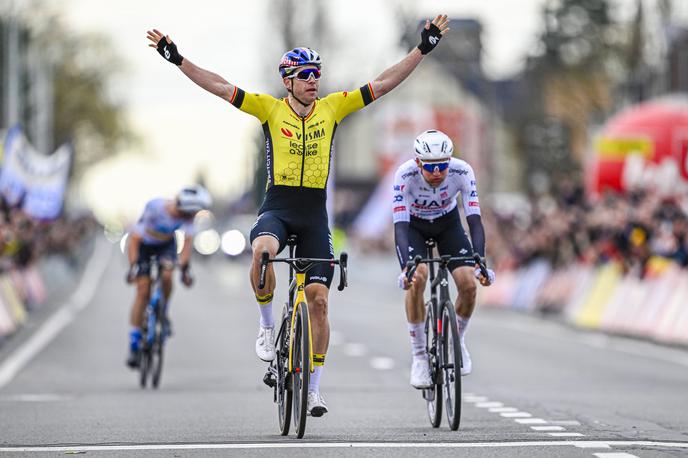 Wout van Aert, Kuurne - Bruselj - Kuurne 2024 | Wout van Aert je zmagovalec letošnje dirke Kuurne–Bruselj–Kuurne.  | Foto Guliverimage