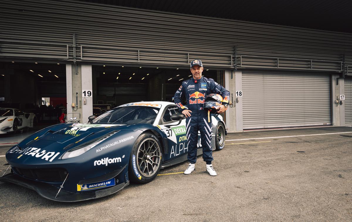 Sebastien Loeb DTM | Loeb s svojim novim dirkalnikom – ferrari 488 GT3 Evo 2020. | Foto Red Bull Content Pool