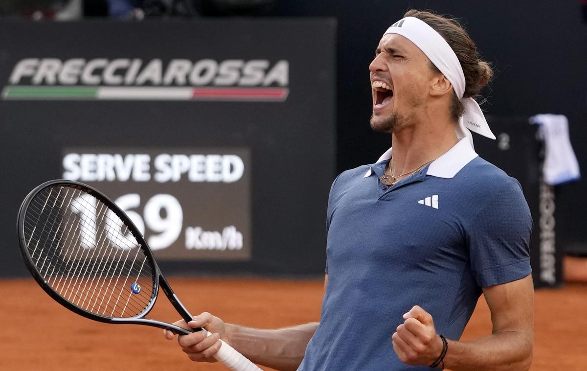 Alexander Zverev | Alexander Zverev je zmagovalec Rima. | Foto Guliverimage