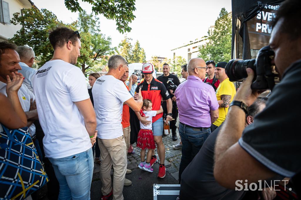 Maribor, sprejem za Tima Gajserja