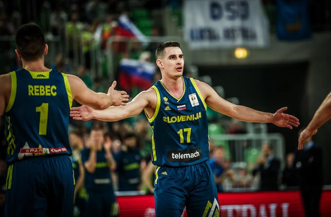 Jan Špan je na drugi tekmi v reprezentanci pokazal odlično predstavo. | Foto: Vid Ponikvar