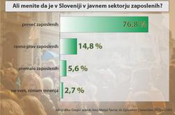 Episcenter: Zaposlenih v javnem sektorju je preveč; Polanec: Težava je produktivnost