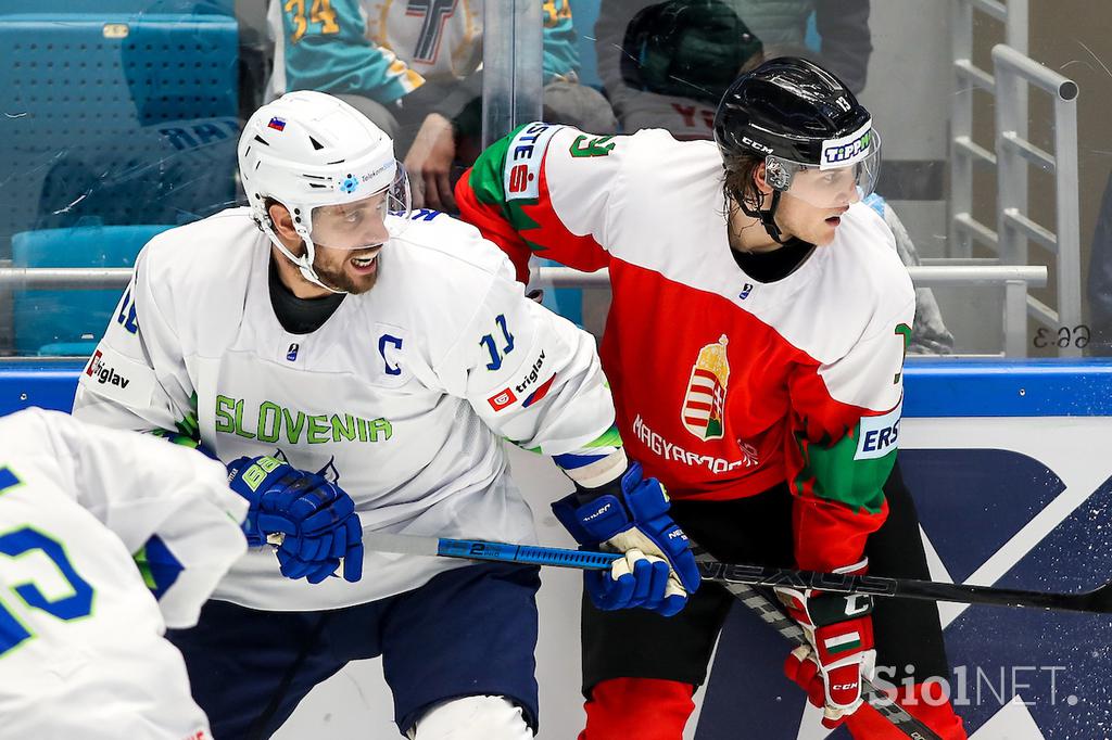 Madžarska Slovenija svetovno prvenstvo v hokeju 2019