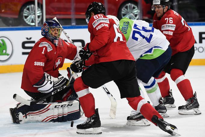 slovenska hokejska reprezentanca : Švica, Pariz 2017 | Foto: Vid Ponikvar/Sportida