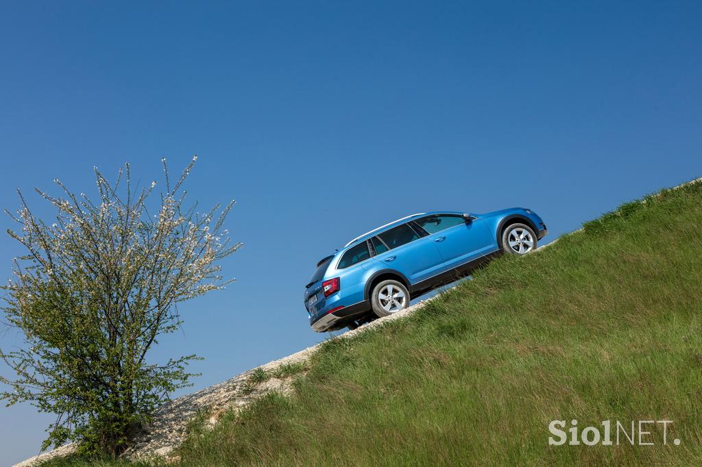 Škoda octavia scout - prva vožnja