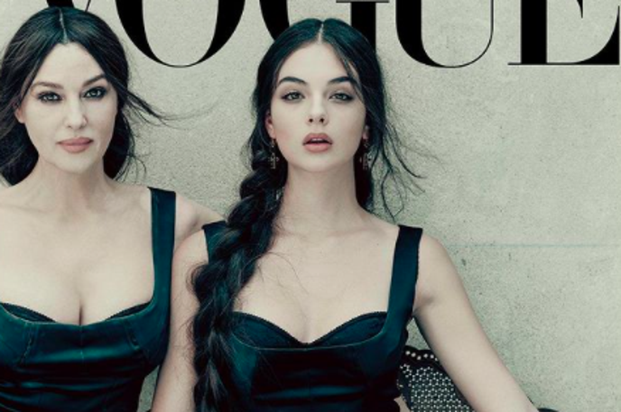 Deva Cassel, Monica Bellucci | Gre za prvo skupno modno fotografiranje slavne mame in hčerke. | Foto Instagram