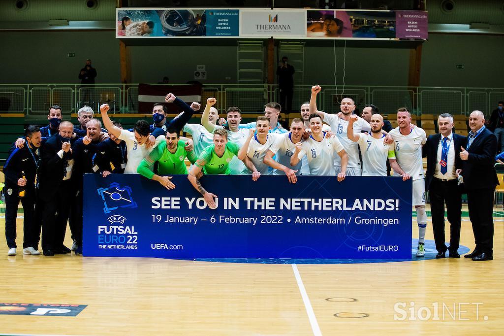 futsal, Slovenija : Makedonija, 12. april 2021