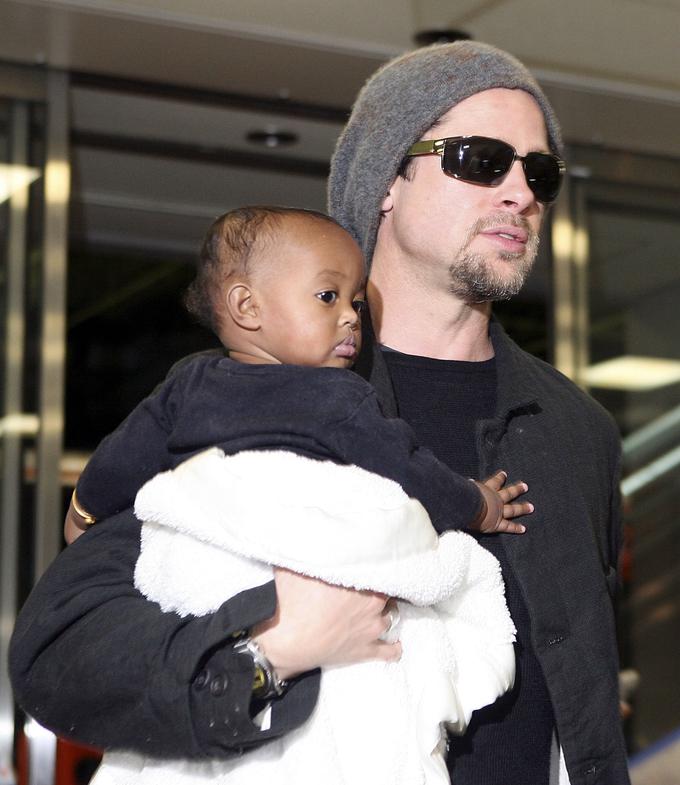 Zahara Jolie-Pitt, Brad Pitt | Foto: Getty Images