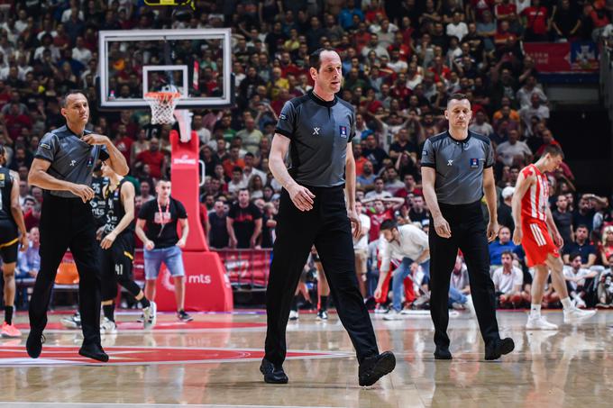 Aba liga Crvena zvezda Partizan sodniki Pukl | Foto: ABA League j.t.d./Dragana Stjepanovic