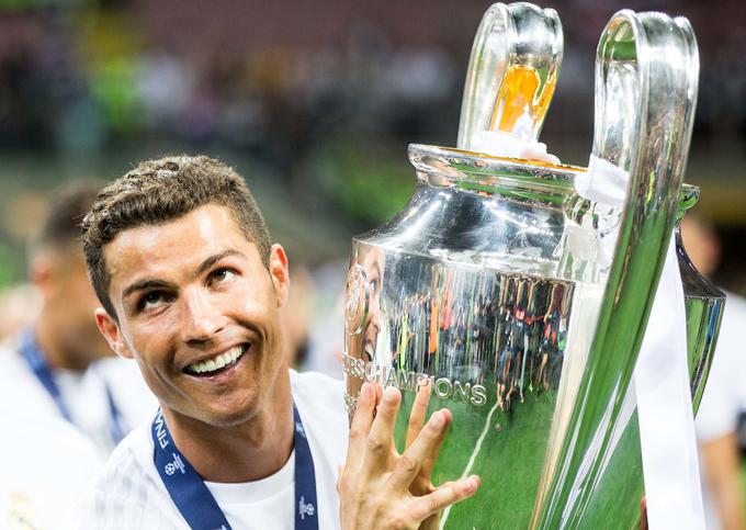 Portugalec Cristiano Ronaldo. Za Evropejce najboljši v "footballu", za Severnoameričane pa v "soccerju". | Foto: Vid Ponikvar