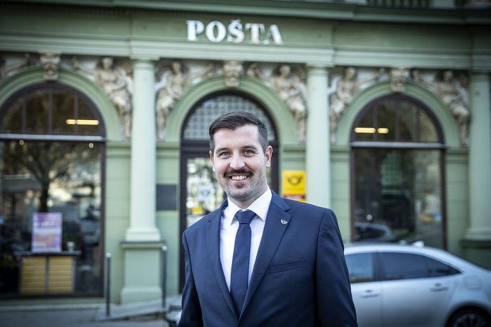 Tomaž Kokot, intervju, Pošta Slovenije | Na podelitev polnega mandata čaka generalni direktor Pošte Slovenije Tomaž Kokot. | Foto Ana Kovač