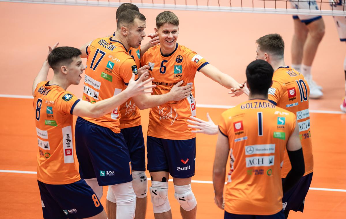 Pokal Slovenije: ACH Volley Ljubljana | ACH Volley se bo v četrtfinalu pokala CEV pomeril s turškim Ziraatom, za katerega igra slovenski reprezentant Tonček Štern. Prva tekma bo predvidoma 12. februarja v Hali Tivoli. | Foto Jure Banfi