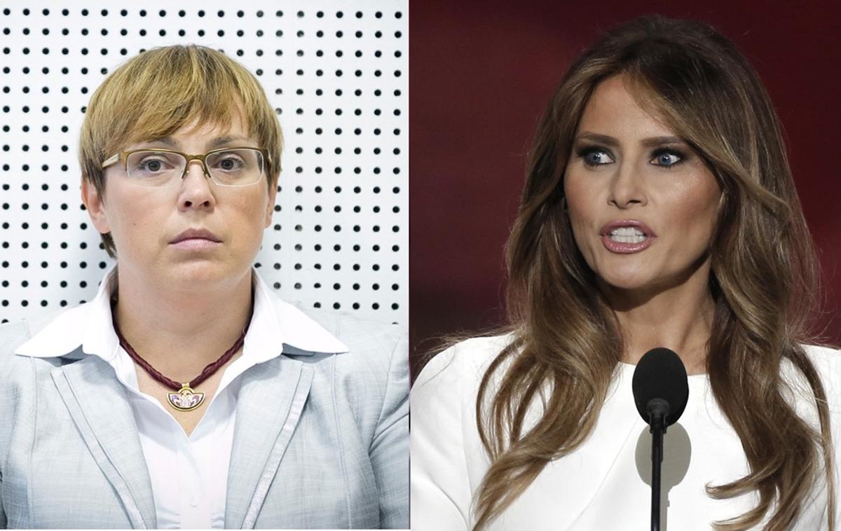 Nataša Pirc Musar Melania Trump