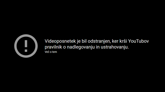 Neprimerni videoposnetek je na družbenih omrežjih, predvsem na Twitterju, na spletnih forumih in pri precej ameriških medijih povzročil pravi vihar kritik na račun YouTuba. Ta je videoposnetek že izbrisal in odstranil tudi druga sporna nalaganja uporabnika mike m, a precej podobnih vsebin, ki strelski pohod Nikolasa Cruza opisujejo kot šalo in zaroto, si je še vedno mogoče ogledati.  | Foto: YouTube