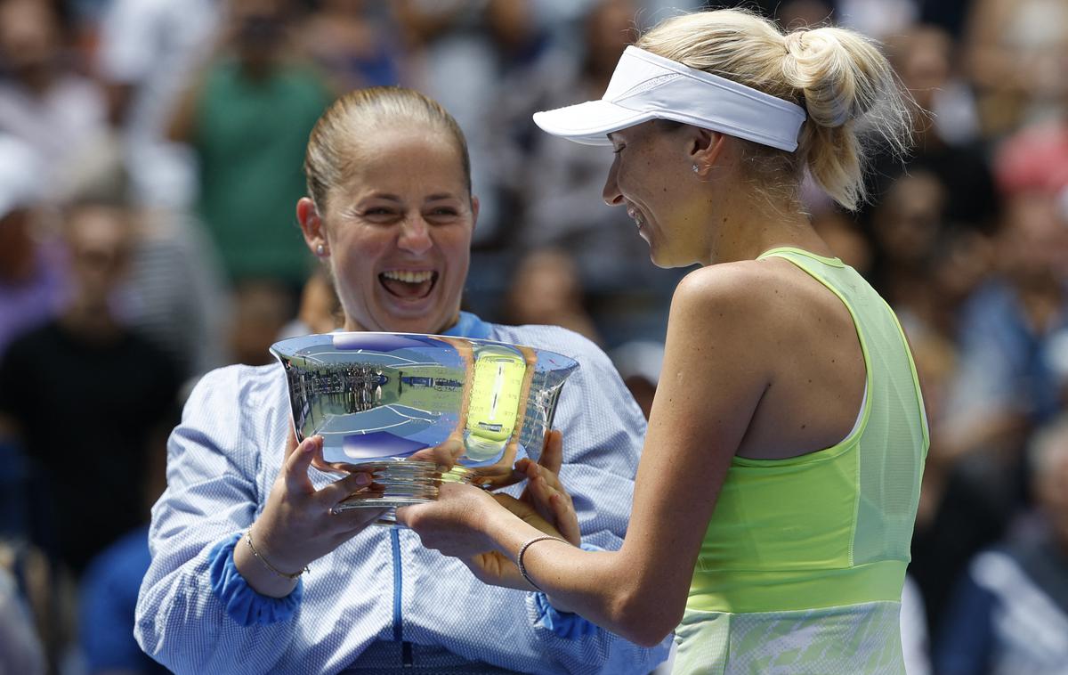 Ljudmila Kičenok Jelena Ostapenko | Ljudmila Kičenok in Jelena Ostapenko | Foto Reuters