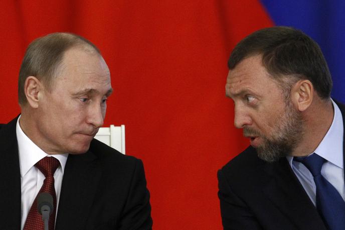 Vladimir Putin, Oleg Deripaska | Oleg Deripaska že dolgo velja za Putinega najljubšega "industrialista".  | Foto Reuters