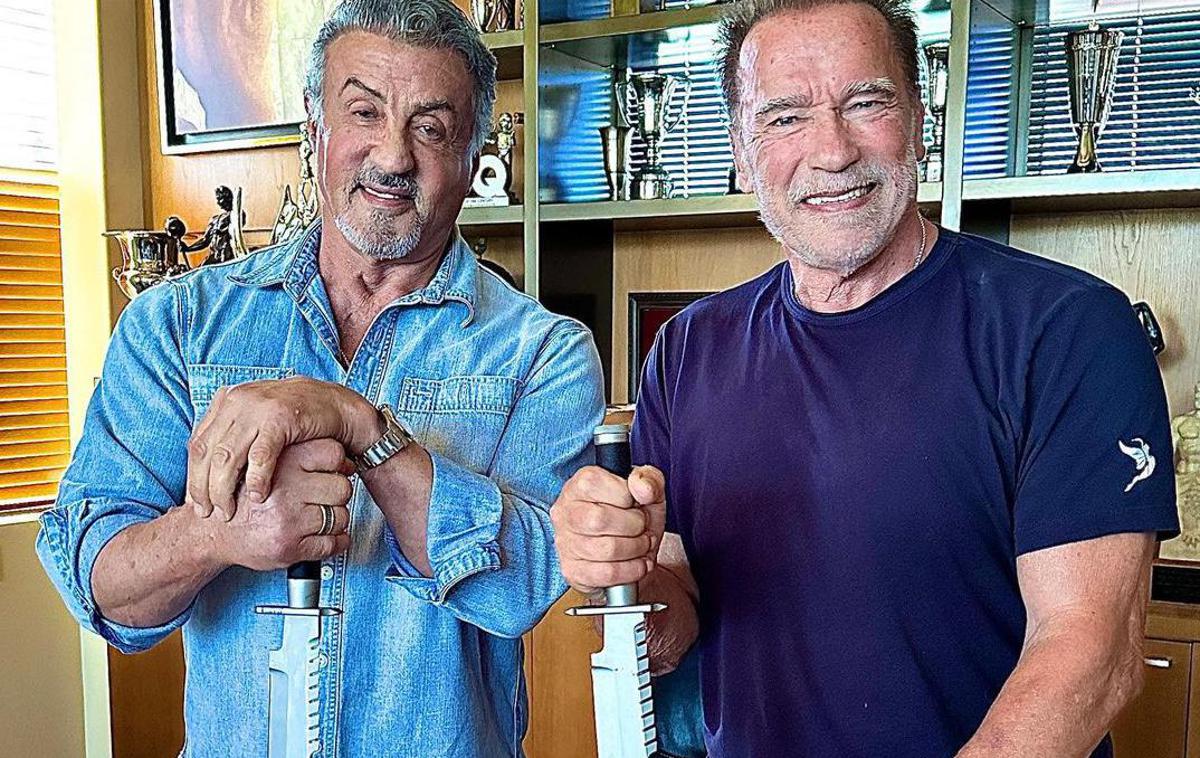 Stallone in Schwarzenegger | Foto Instagram