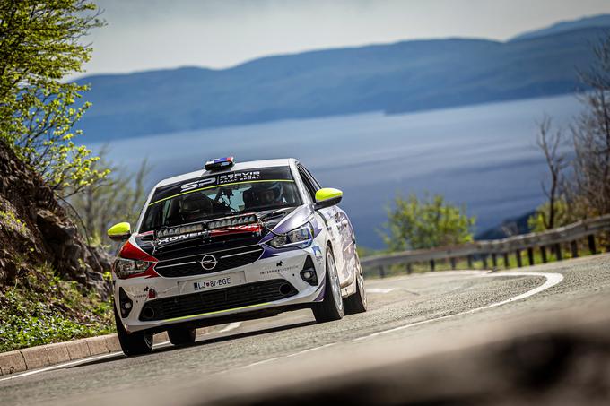 Jan Medved in Izidor Šavelj (opel corsa rally4). | Foto: Uroš Modlic