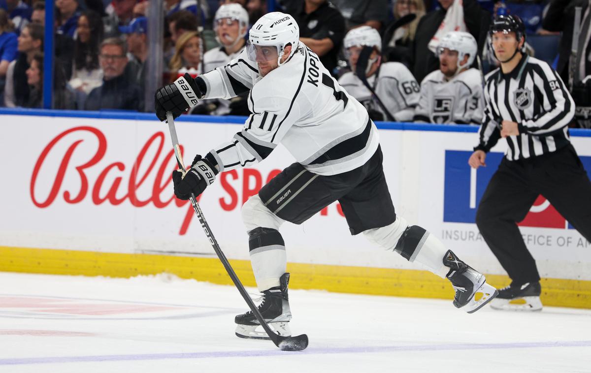 Anže Kopitar Los Angeles Kings | Kopitar je s Kralji ostal brez zmage. | Foto Reuters