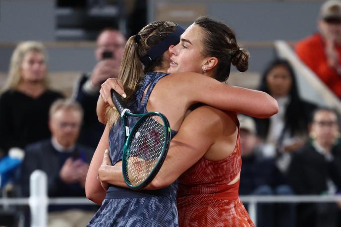 Sabalenka Badosa | Arina Sabalenka je dobri prijateljici Pauli Badosi oddala šest iger. | Foto Reuters