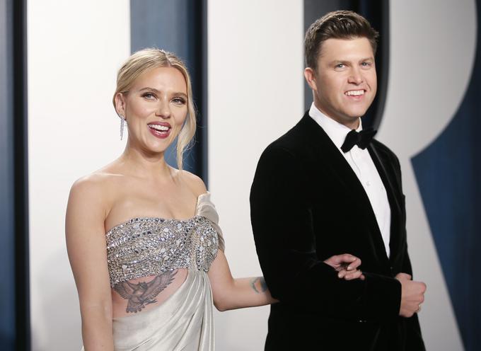 Scarlett in Colin sta poročena od oktobra lani. | Foto: Reuters