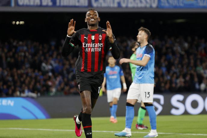 AC Milan Rafael Leao | Rafael Leao je ob zmagi Milana dosegel dva gola. | Foto Reuters