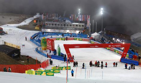 Moški slalom na Sljemenu prestavljen na četrtek