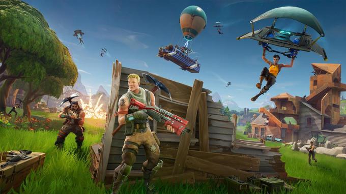 Slika, ki najbolje ponazori vse, kar zajema igra Fortnite.  |  Foto: Epic Games | Foto: 