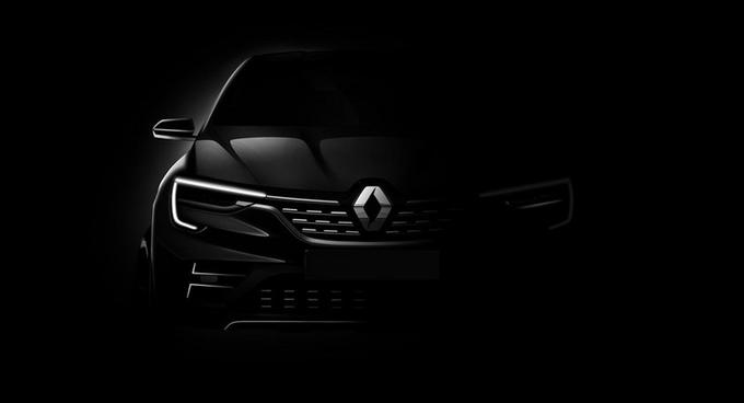 Arkana bo kupejevski SUV, ki bo po prvih ugibanjih slonel na ruskem modelu kaptur. | Foto: Renault