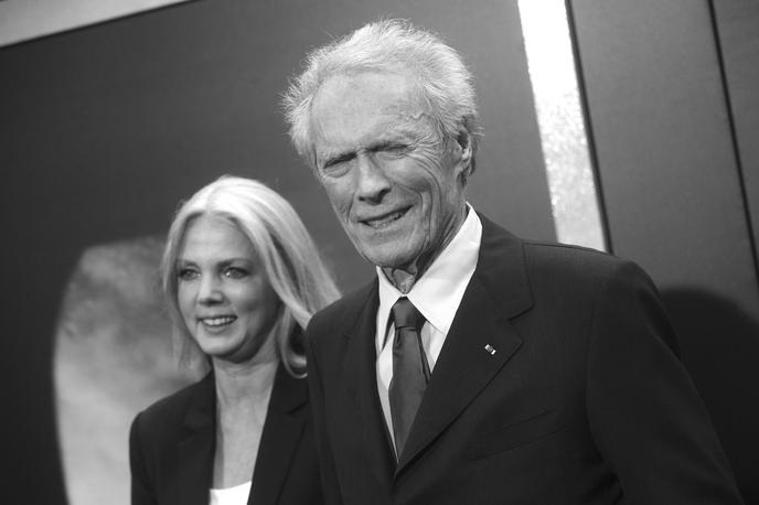 Clint Eastwood in Christina Sandera | Sandera in 94-letni igralec sta bili v zvezi od leta 2014, a svojega razmerja nista obešala na veliki zvon in sta se redko pojavljala skupaj v javnosti. | Foto Guliverimage