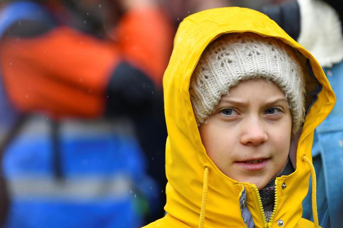 Seveda je na dogodkih ob letošnjem svetovnem dnevu Zemlje sodelovala tudi švedska podnebna aktivistka Greta Thunberg. | Foto: Reuters