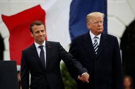 Trump in Macron