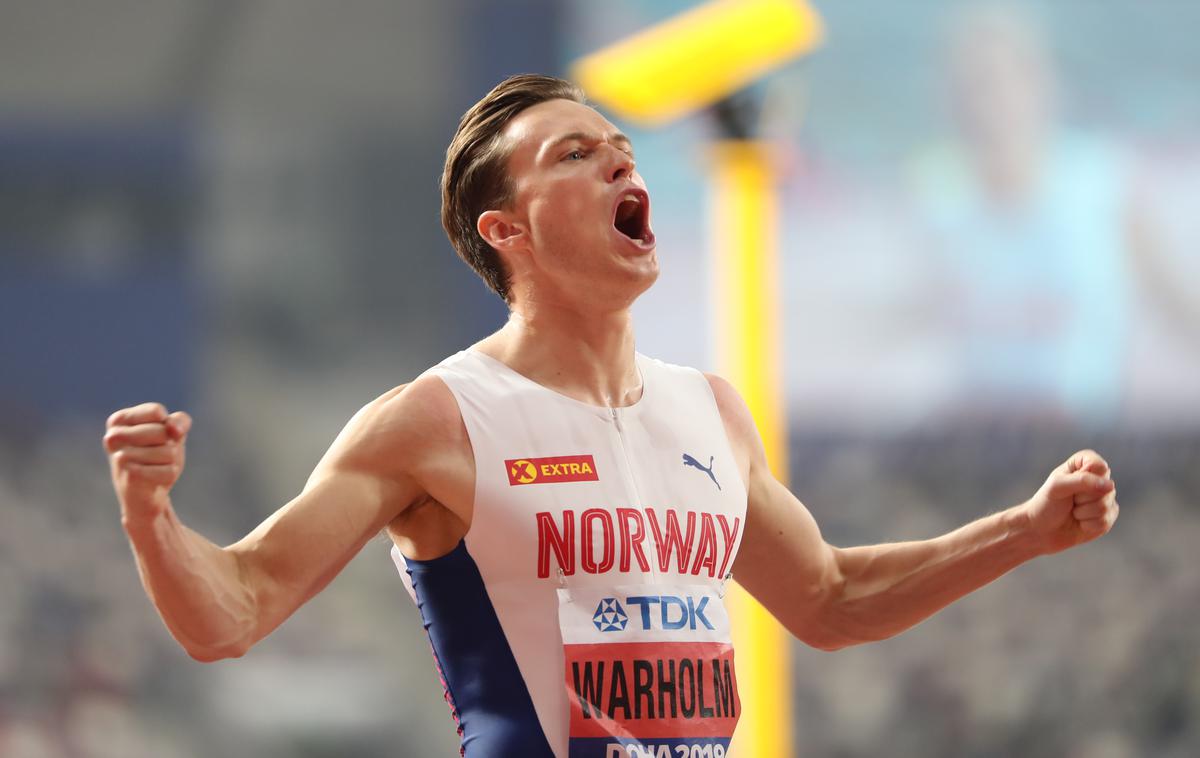 Karsten Warholm | Karsten Warholm je zrušil 29 let star svetovni rekord v teku na 400 m z ovirami. | Foto Reuters