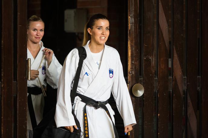 Tjaša Ristič Lina Pušnik karate | Foto Žiga Zupan/Sportida