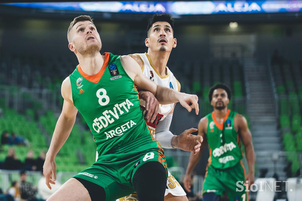 Cedevita Olimpija Umano Reyer.