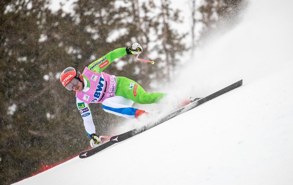 Miha Hrobat | Miha Hrobat bo priložnost dobil v smuku in veleslalomu. | Foto Sportida