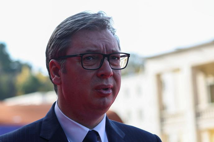 Aleksandar Vučić | Kazensko ovadbo proti Vučiću je podpisalo 28 poslancev.  | Foto Reuters