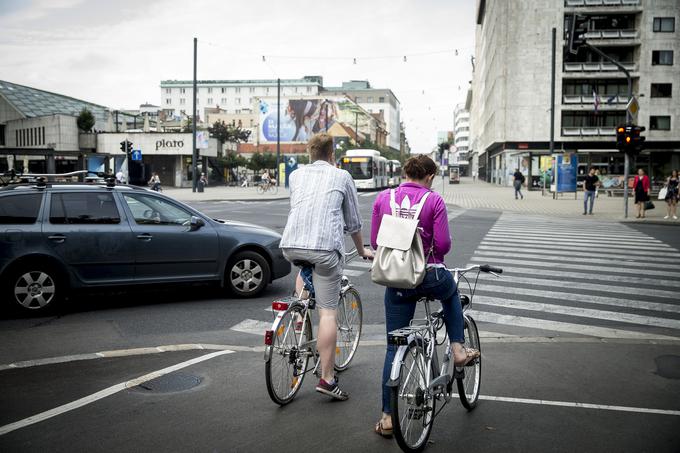 Na MOL so veseli prav vsakega kolesarja, pravijo, a naj bo prava tudi smer vožnje, dodajajo. | Foto: Ana Kovač