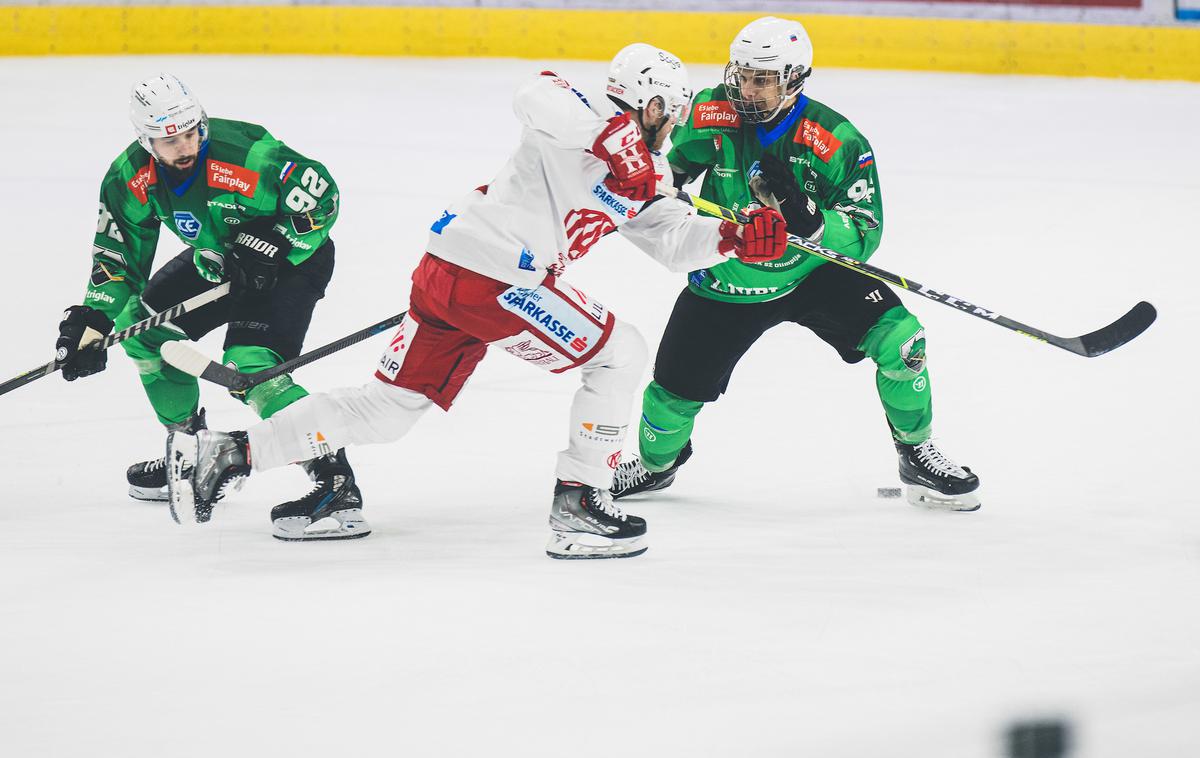 ICEHL SŽ Olimpija KAC Celovec | Sredin poraz je sedmi v nizu v decembru. | Foto Grega Valančič/Sportida