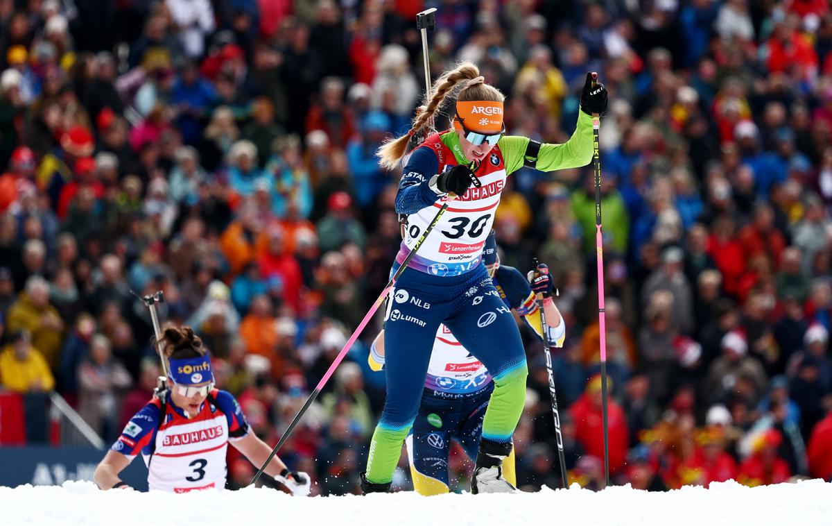 Polona Klemenčič, Lenzerheide | Polona Klemenčič je priložnost na biatlonski formuli ena dobila, ko se je nastopu odpovedala obolela Italijanka Dorothea Wierer. | Foto Reuters