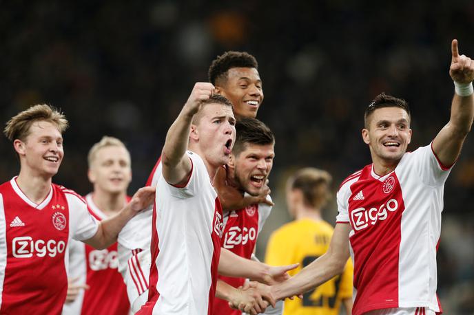 Ajax Amsterdam | Nogometaši Ajaxa v raziskavi inštituta CIES sprožijo največ strelov v okvir vrat v Evropi. | Foto Reuters