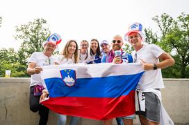 Euro 2024 Frankfurt Slovenija Portugalska navijači