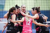 Calcit Volley - Nova KBM Branik, 1. DOL, odbojka