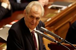 Zeman priznal, da je novičok razvijala tudi Češka