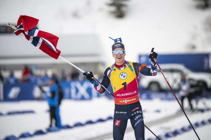 Johannes Thingnes Boe | Johannes Thingnes Boe je fantastično sezono končal z novo zmago. | Foto Guliverimage