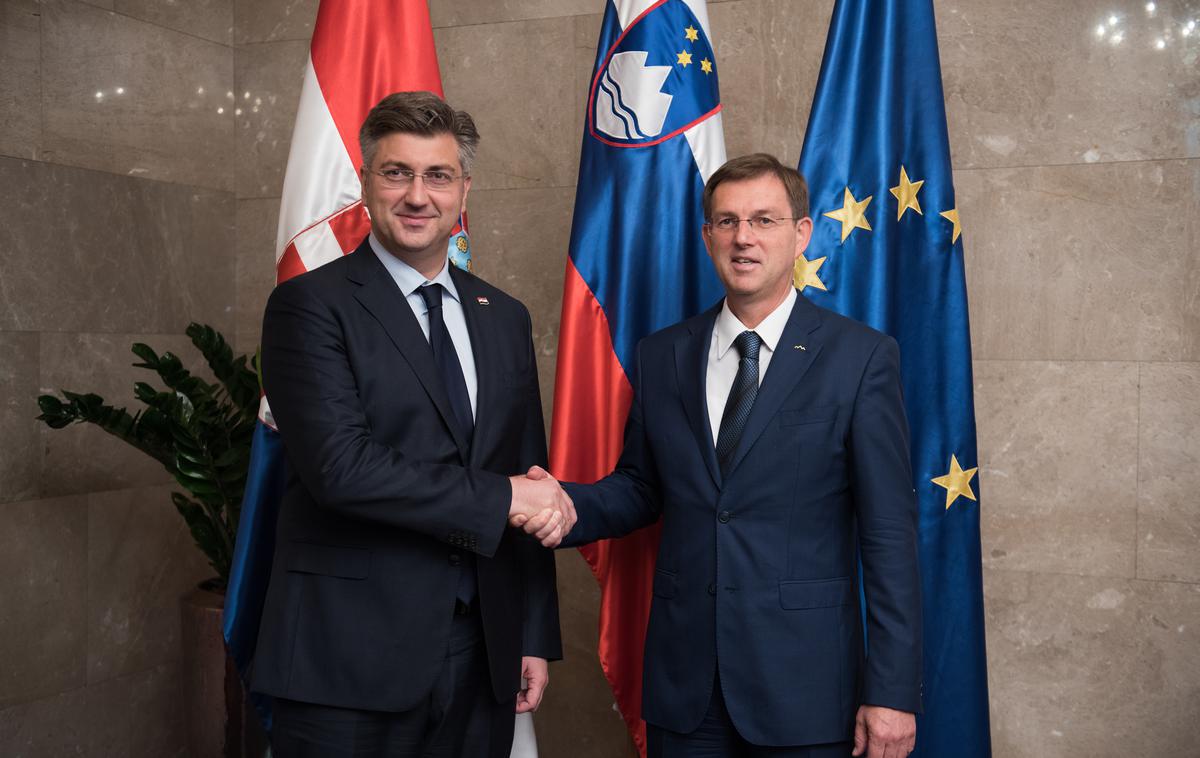 Andrej Plenković, Miro Cerar | Foto STA