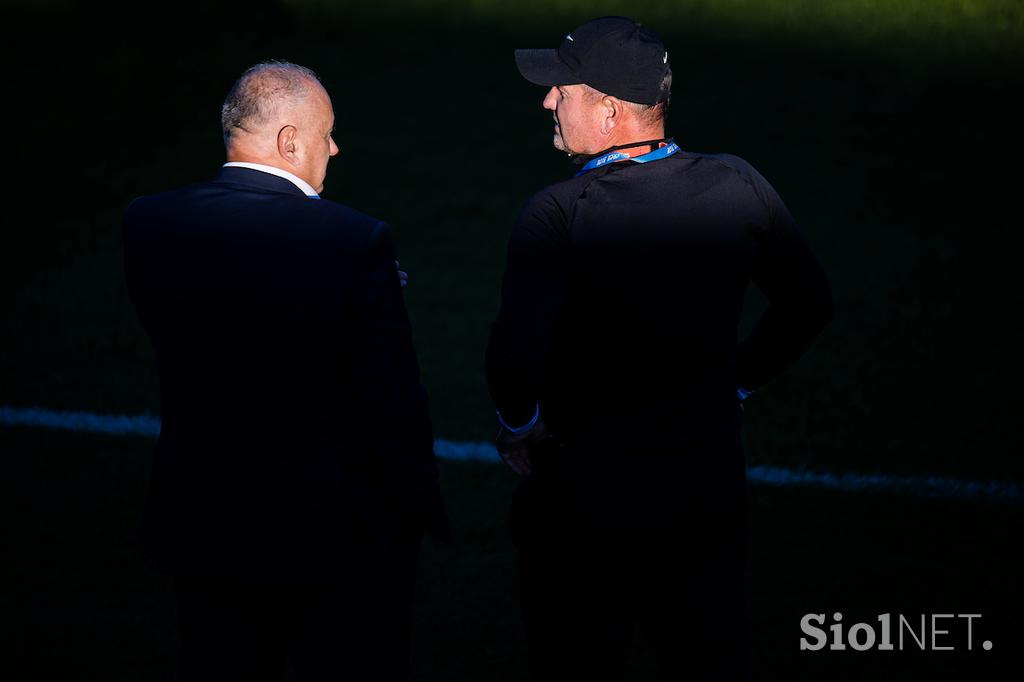 Slovenska nogometna reprezentanca trening