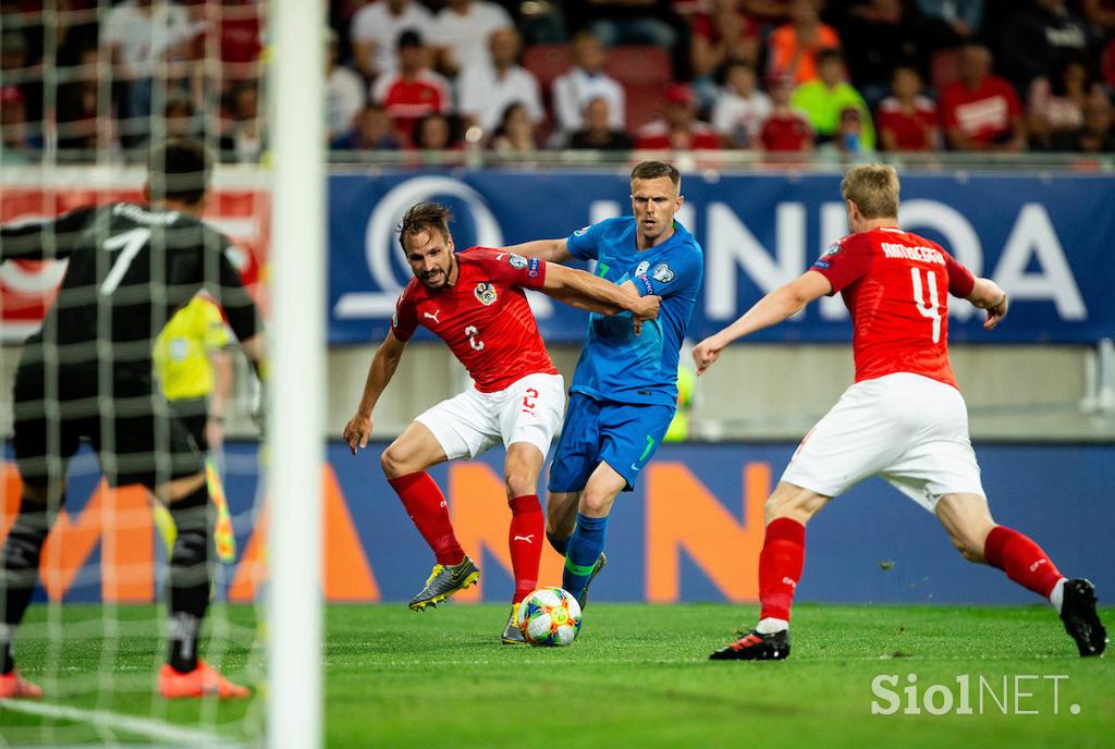 slovenska nogometna reprezentanca Avstrija Celovec kvalifikacije Euro 2020