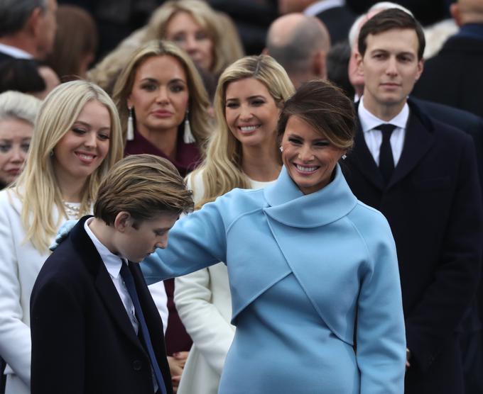 Melania Trump s sinom Baronom | Foto: Reuters